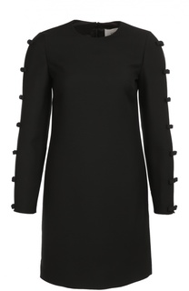Платье прямого кроя с декоративными бантами Valentino