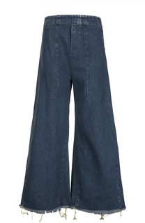 Расклешенные джинсы с необработанным краем Chloé
