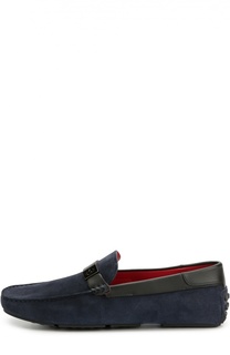 Замшевые мокасины Gommino Ferrari Tod’s