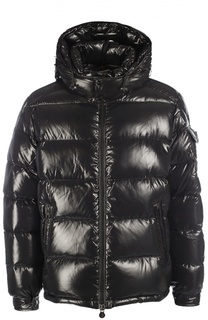 Стеганый пуховик с капюшоном Moncler