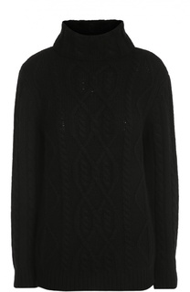 Приталенный кашемировый пуловер фактурной вязки Tom Ford