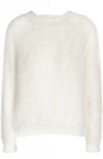 Пуловер свободного кроя с круглым вырезом и открытой спиной Tom Ford