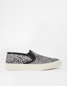 Кеды-слипоны Selected Sfanni Tex - Серый