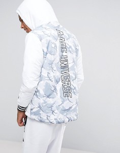 Куртка с принтом на спине AAPE By A Bathing Ape - Белый