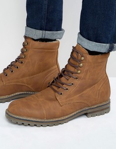 Утепленные ботинки на шнуровке Call It Spring Criliwen - Рыжий