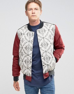 Куртка-пилот с принтом Bellfield - Мульти