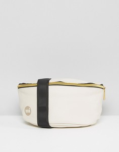 Кремовая сумка-кошелек на пояс с мятым эффектом Mi-Pac - Кремовый