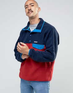 Красный флисовый свитер Patagonia Snap T - Красный