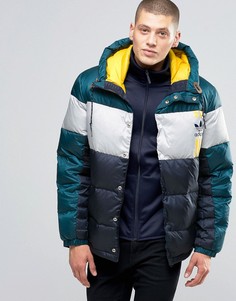 Синяя стеганая куртка Adidas Originals ID96 AY9153 - Синий