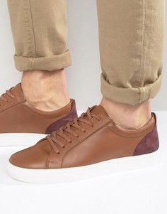 KG By Kurt Geiger Lo Trainers In Tan Leather - Рыжий