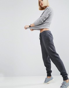 ASOS WHITE Cashmere Mix Knitted Jogger - Серый