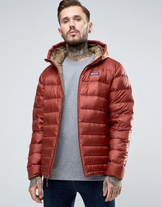 Красный пуховик с капюшоном Patagonia Hi Loft - Красный