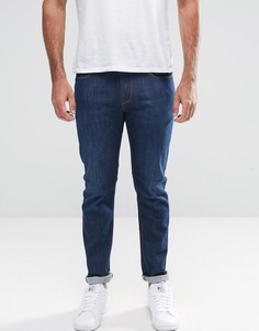 Стретчевые джинсы слим Armani Jeans J06 - Синий