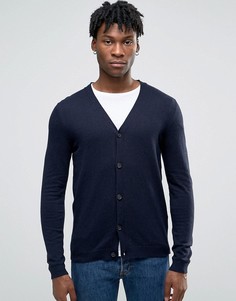 Кардиган из кашемировой смеси Esprit - Темно-синий