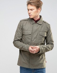 Bellfield Military style Jacket - Зеленый