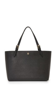 Объемная сумка с короткими ручками York с пряжкой Tory Burch