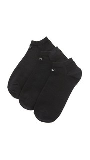Комплект из трех пар носков до щиколотки Calvin Klein Underwear