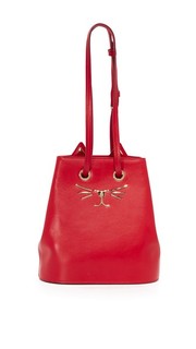 Сумка-ведро Feline Charlotte Olympia