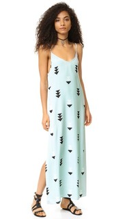 Платье с пуговицами сбоку и изображением стрелы Wildfox