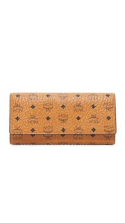 Кошелек тройного сложения MCM
