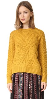 Свитер с отделкой в виде косичек Scotch & Soda/Maison Scotch