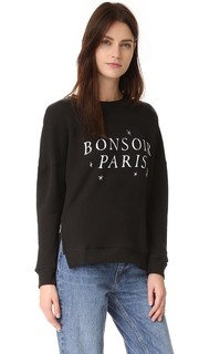 Толстовка Bonsoir Paris с молнией сбоку Chrldr