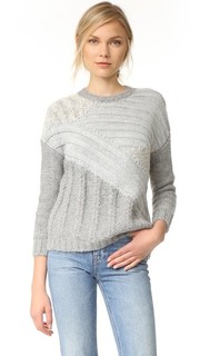 The Mixed Cable Sweater Current/Elliott