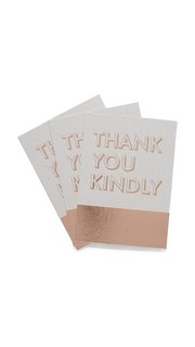 Благодарственные открытки в коробке Fringe