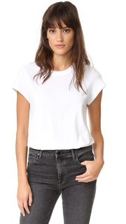 Cap Sleeve Fitted Tee Bodysuit