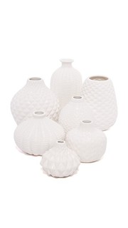 Комплект из семи ваз для бутонов Artisan Carvings Gift Boutique