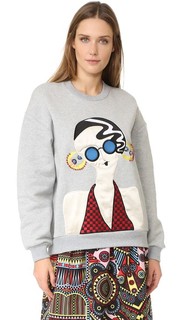 Свободная толстовка с вышивкой Holly Fulton