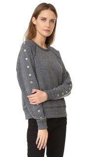Классический пуловер с отделкой люверсами Rag & Bone/Jean