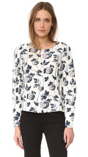 Etheline Printed Top Club Monaco