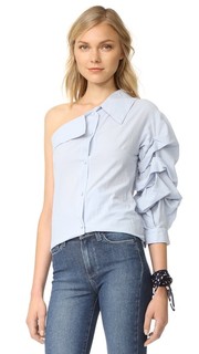 Рубашка с одним открытым плечом ONE by Stylekeepers