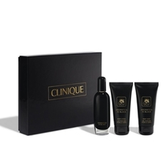 CLINIQUE Набор Aromatics Black Парфюмерная вода, спрей 50 мл + Лосьон для тела 75 мл Гель для душа 75 мл