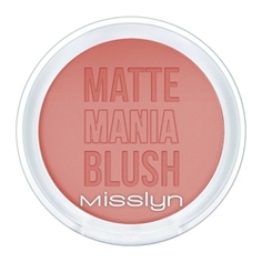 MISSLYN Матовые румяна Matte Mania Blush № 15 Beauty in Boots 6 г
