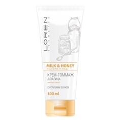 LOREN COSMETIC Крем-гоммаж для лица с отрубями злаков 100 МЛ