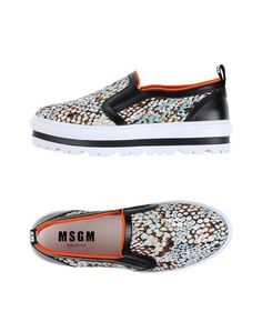 Низкие кеды и кроссовки Msgm
