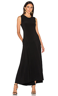 Sleeveless long swing dress - Norma Kamali