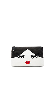 Сумка косметичка stace face wink - Alice + Olivia