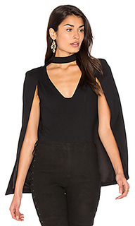 Keyhole cape bodysuit - Lavish Alice