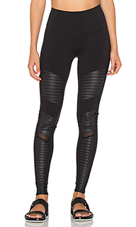 High waisted moto legging - alo