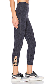 Spacedye high waist interlooped capri - Beyond Yoga