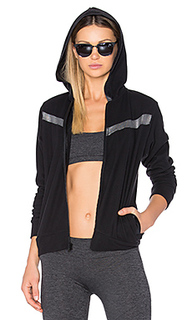 Sport remy contrast zip up hoodie - Lanston