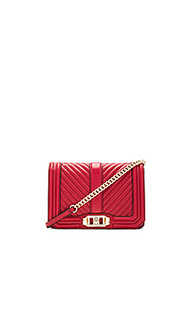 Chevron quilted small love bag - Rebecca Minkoff