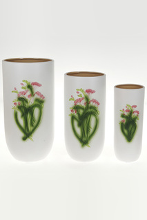 Вазы декоративные, набор Gloria Garden