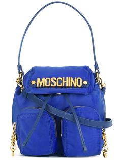 сумка-тоут в стиле рюкзака Moschino