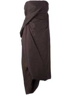 асимметричное платье  Rick Owens