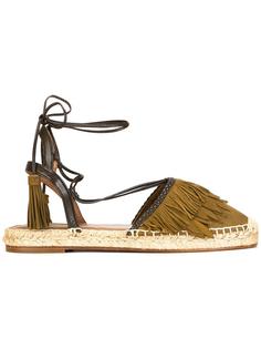 эспадрильи с бахромой  Aquazzura