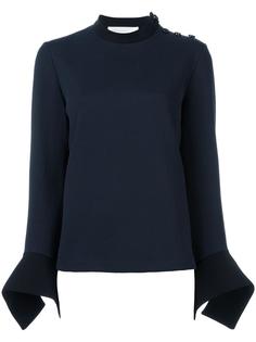 flared cuff boxy blouse  Victoria Victoria Beckham